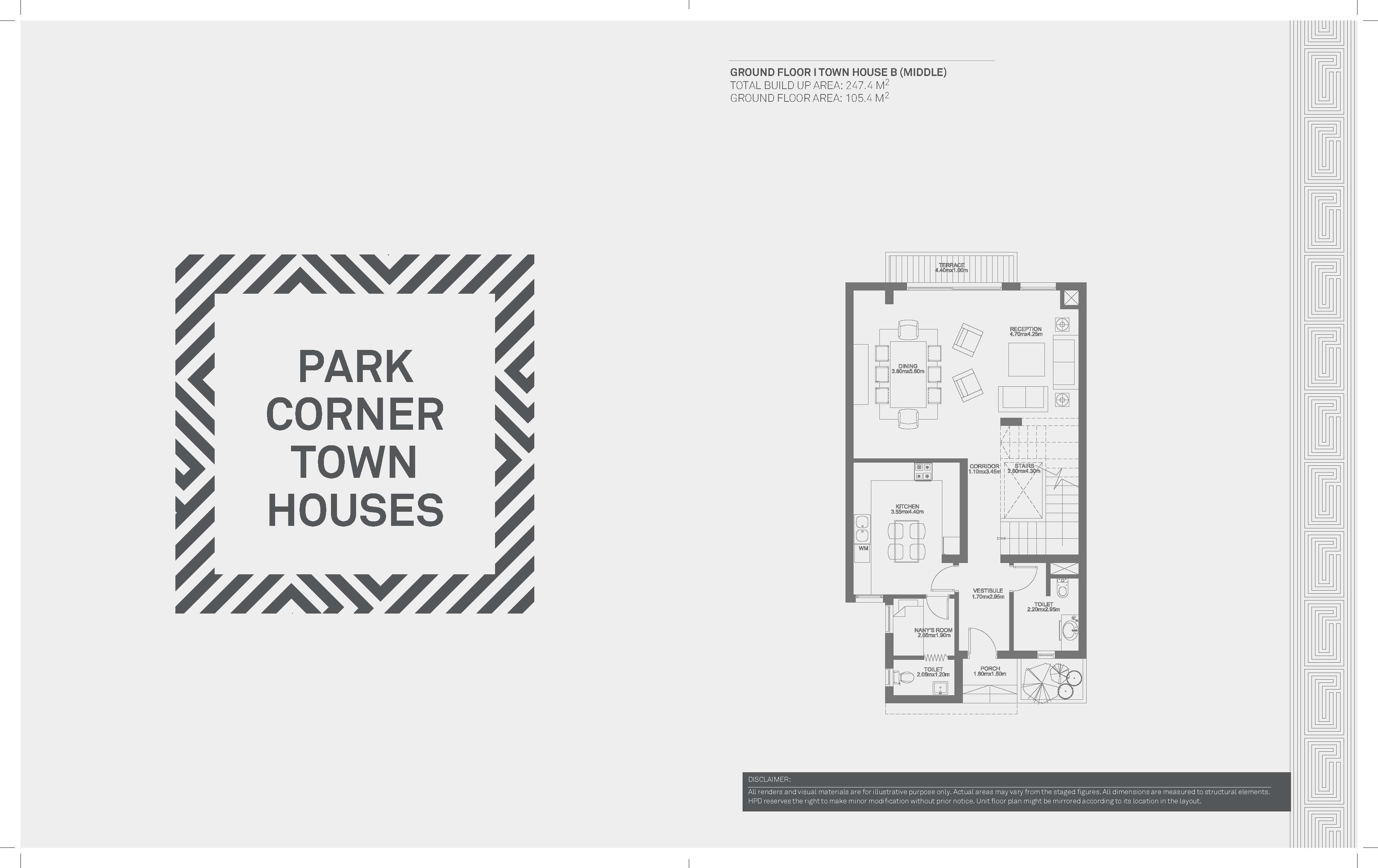 Floor Plan - Hyde Park New Cairo Compound