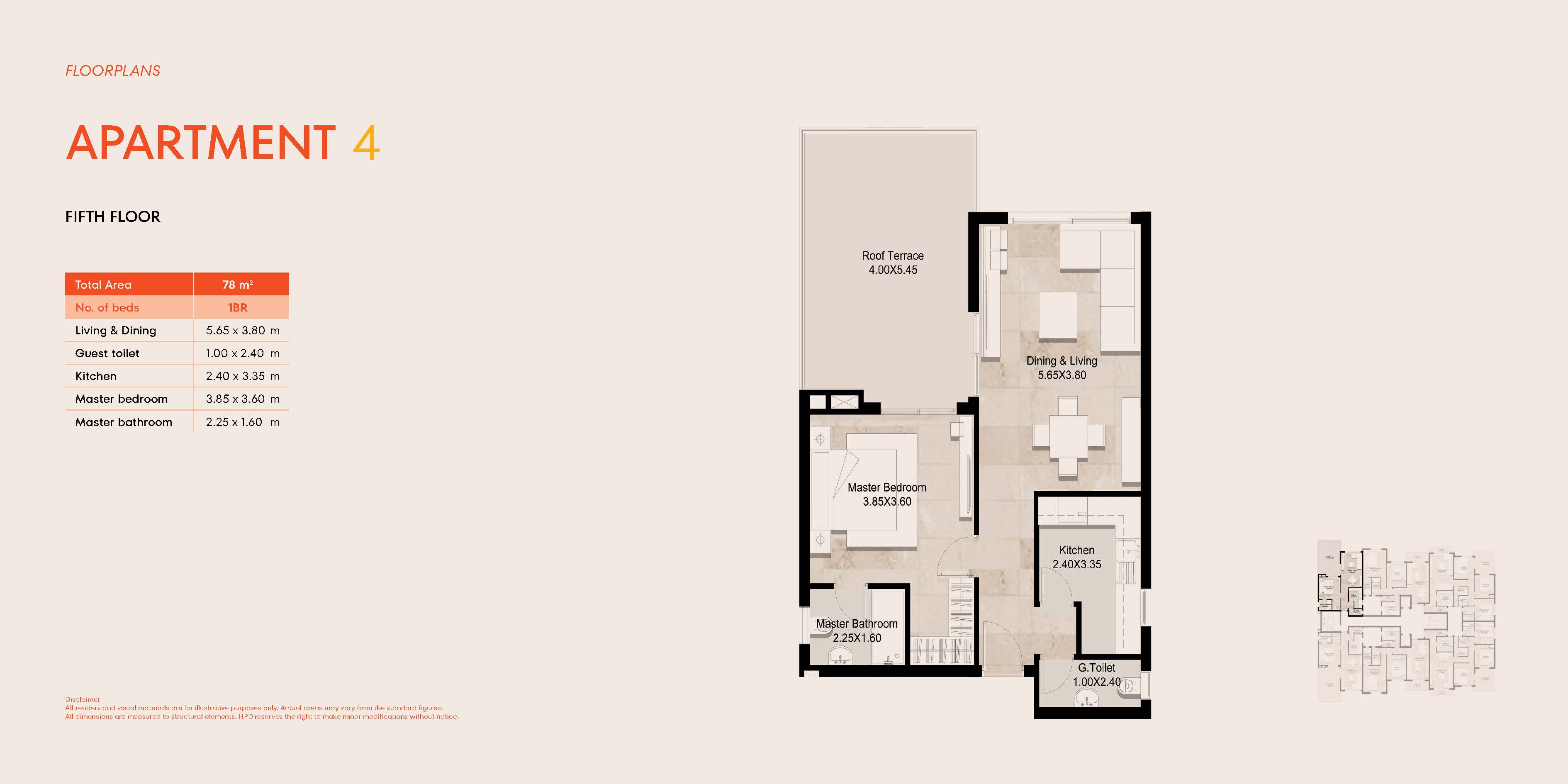 Floor Plan - كمبوند هايد بارك التجمع الخامس - Hyde Park New Cairo Compound