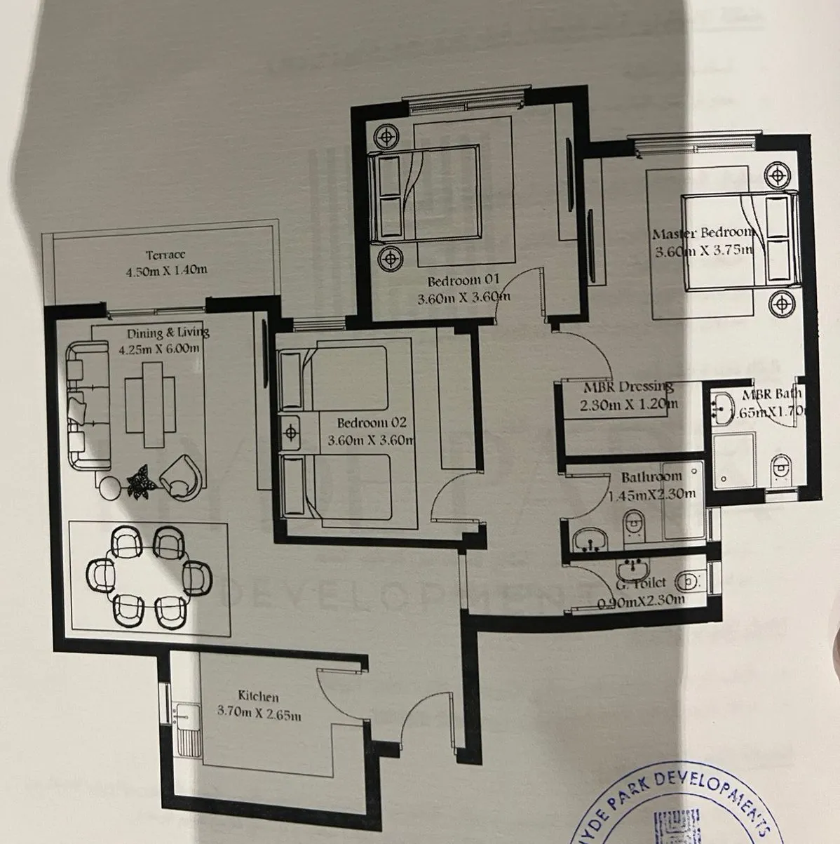 Apartment - Hyde Park New Cairo Compound