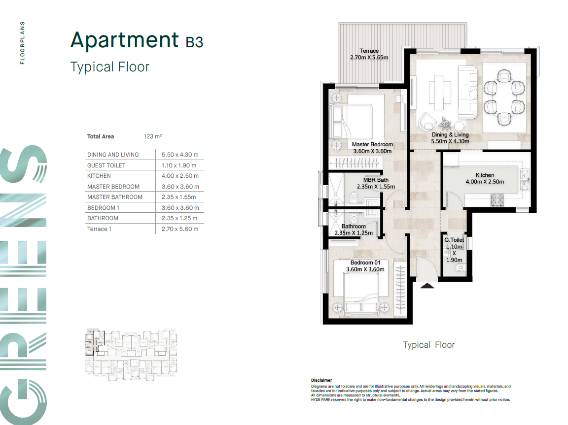Plan 53 - Hyde Park New Cairo Compound