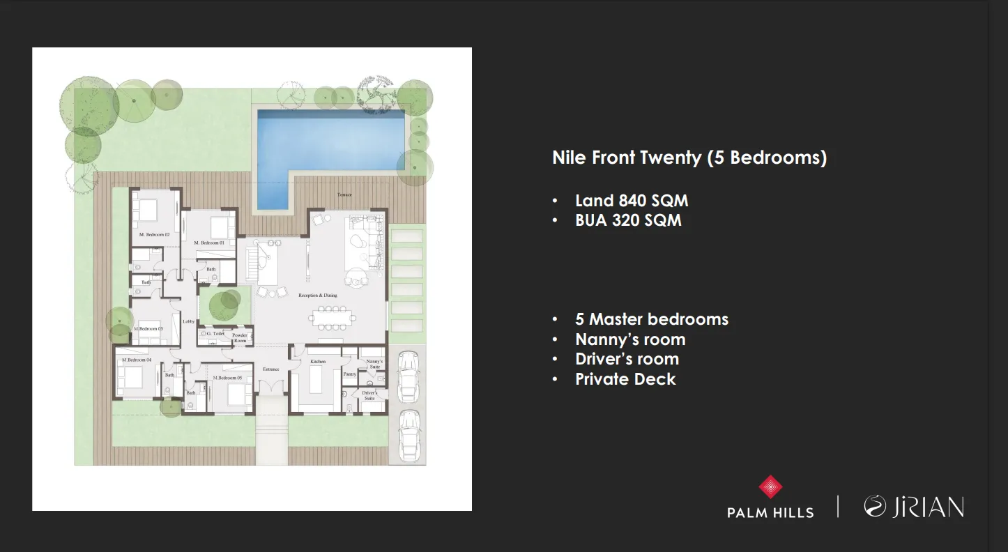 Villa - كمبوند بالم هيلز التجمع الخامس - Palm Hills New Cairo