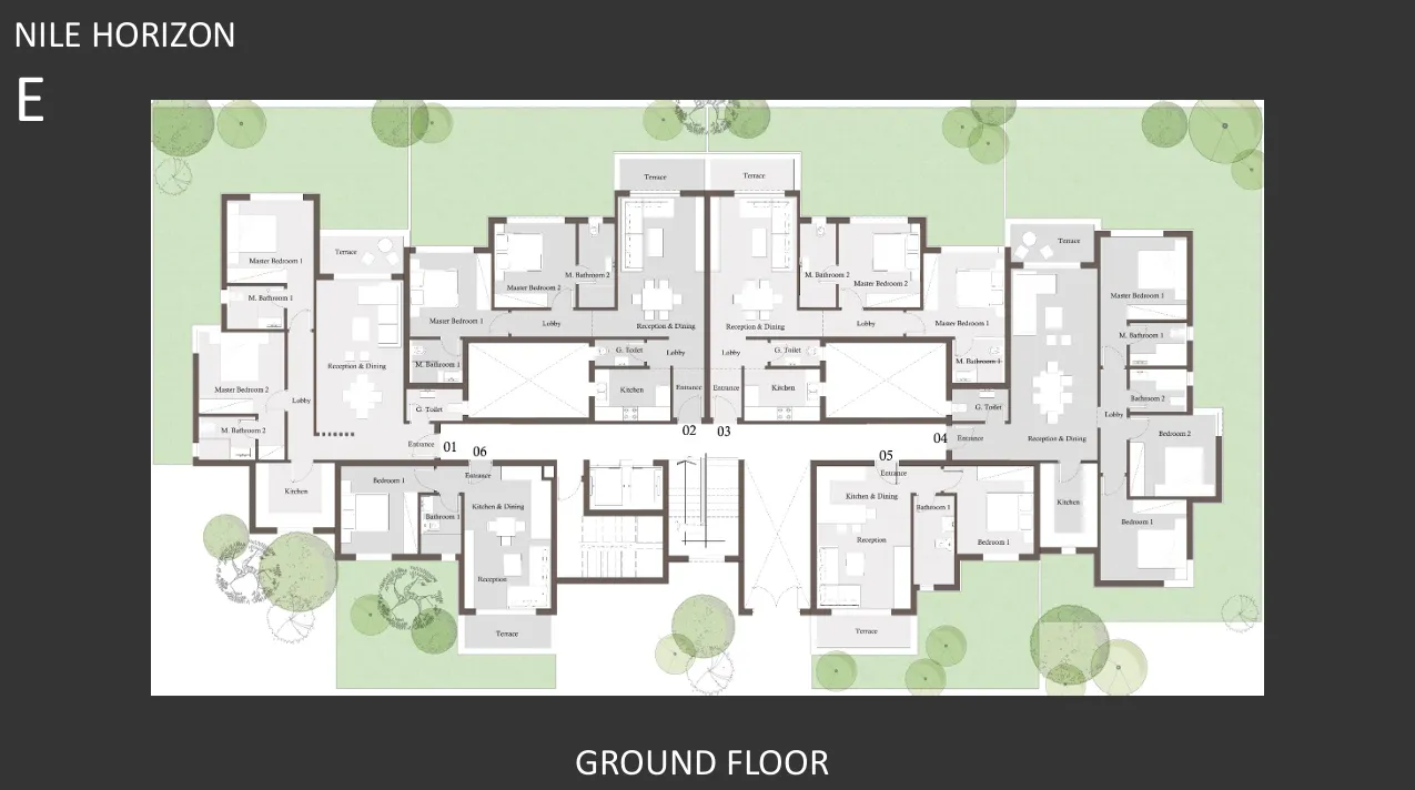 Apartment - كمبوند بالم هيلز التجمع الخامس - Palm Hills New Cairo