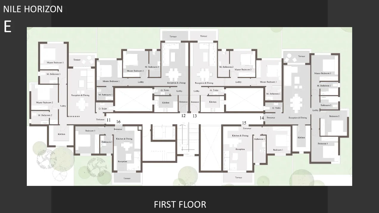 Apartment - كمبوند بالم هيلز التجمع الخامس - Palm Hills New Cairo