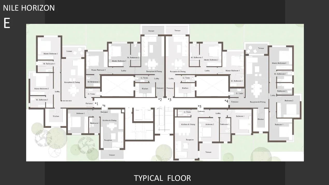 Apartment - كمبوند بالم هيلز التجمع الخامس - Palm Hills New Cairo