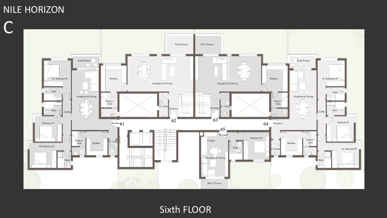 Duplex - كمبوند بالم هيلز التجمع الخامس - Palm Hills New Cairo