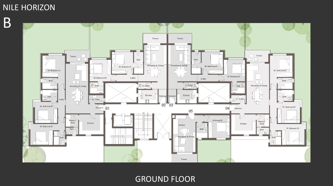 Apartment - كمبوند بالم هيلز التجمع الخامس - Palm Hills New Cairo