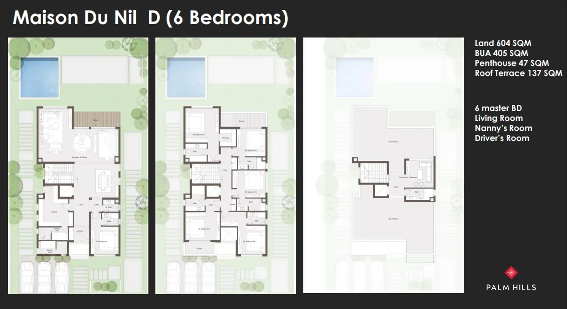 Villa - كمبوند بالم هيلز التجمع الخامس - Palm Hills New Cairo