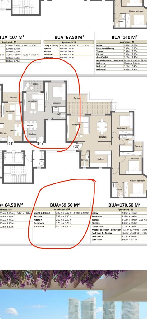 Floor Plan - بالم هيلز العلمين الجديدة - Palm Hills New Alamein