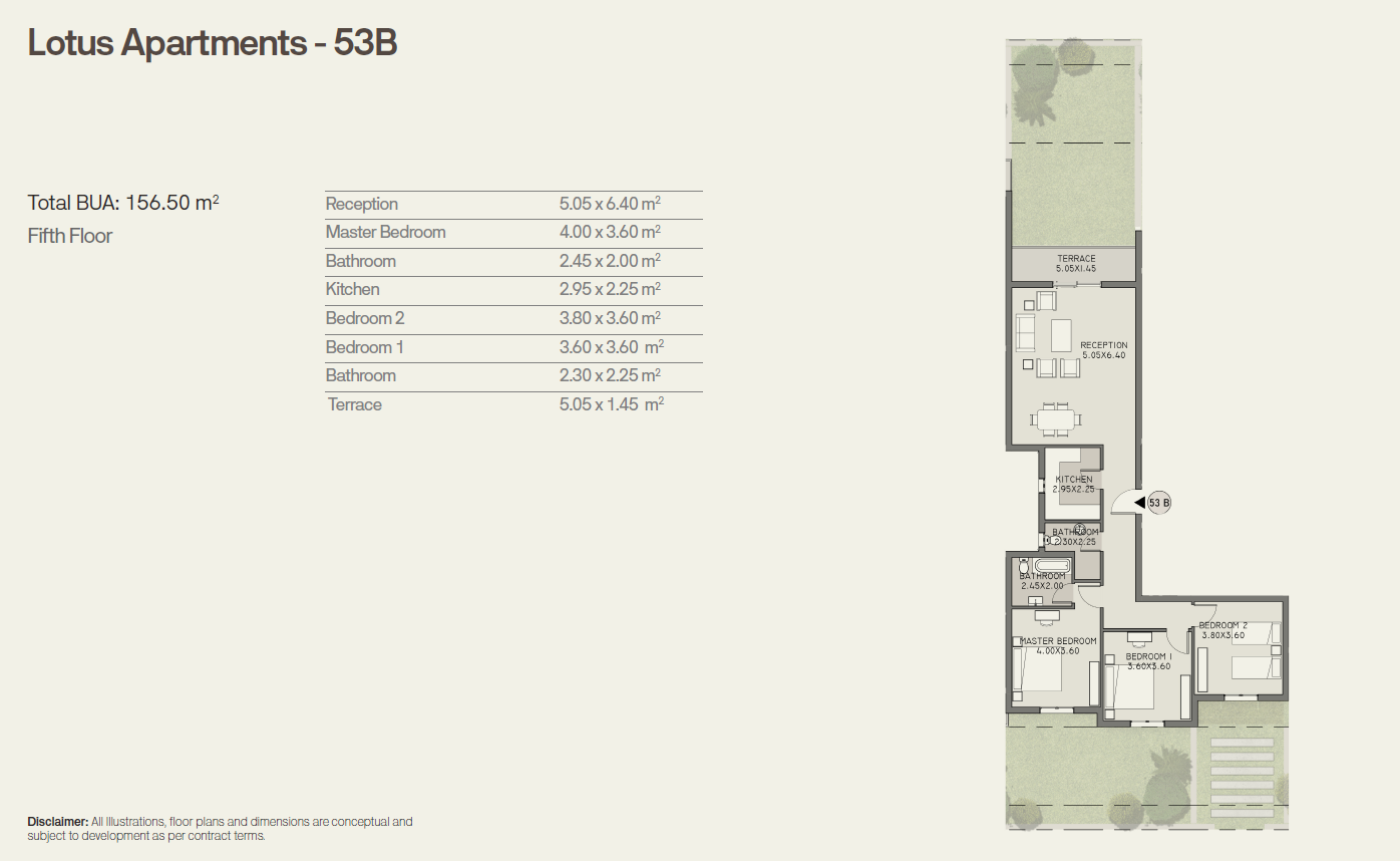 Floor Plan - تاج سيتي القاهرة الجديدة