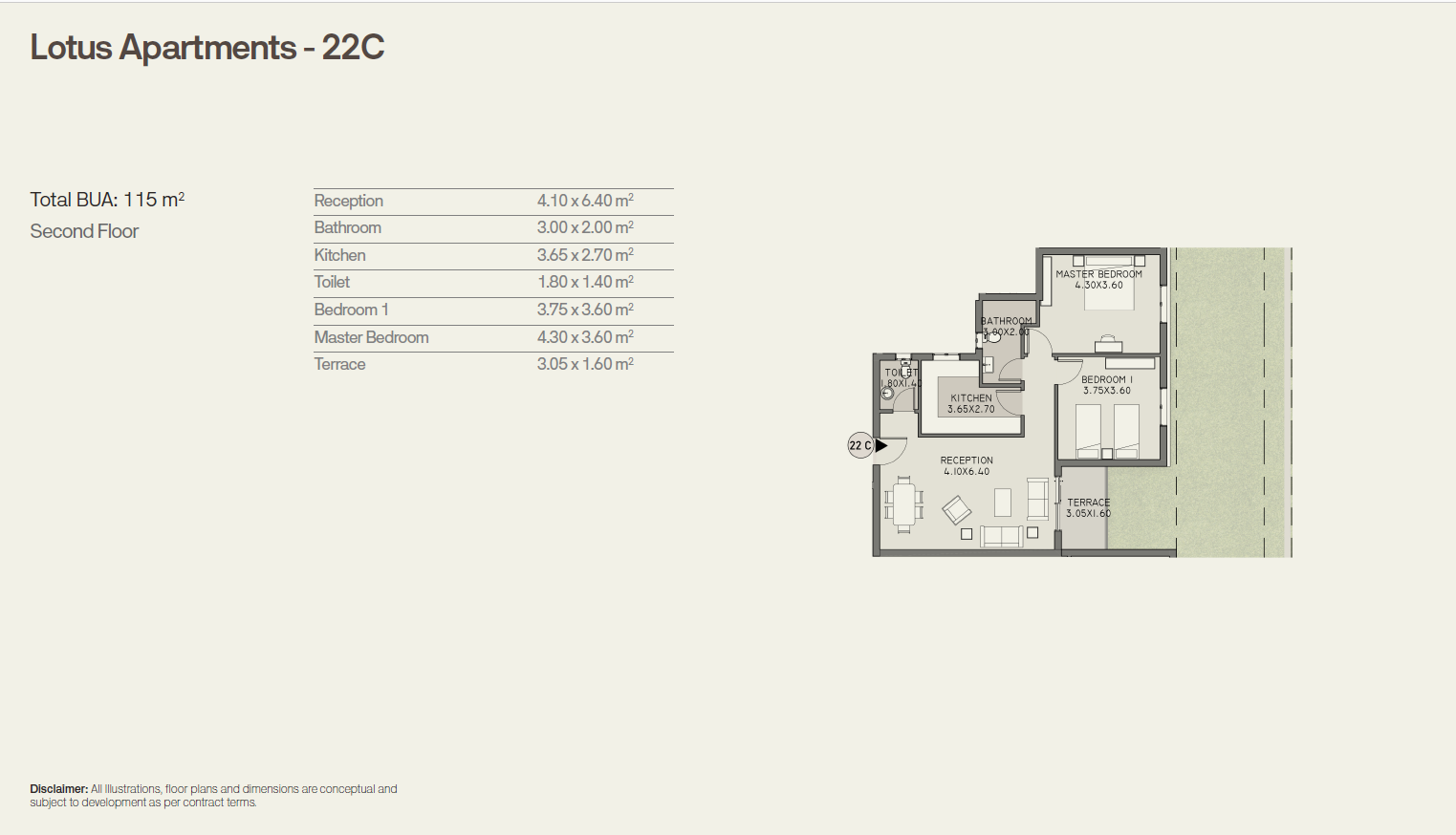 Floor Plan - تاج سيتي القاهرة الجديدة