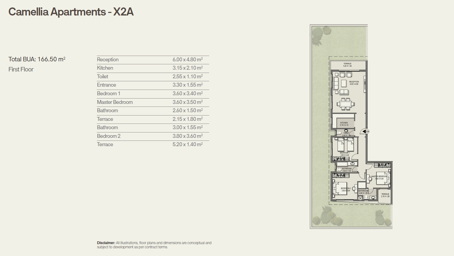 Floor Plan - تاج سيتي القاهرة الجديدة