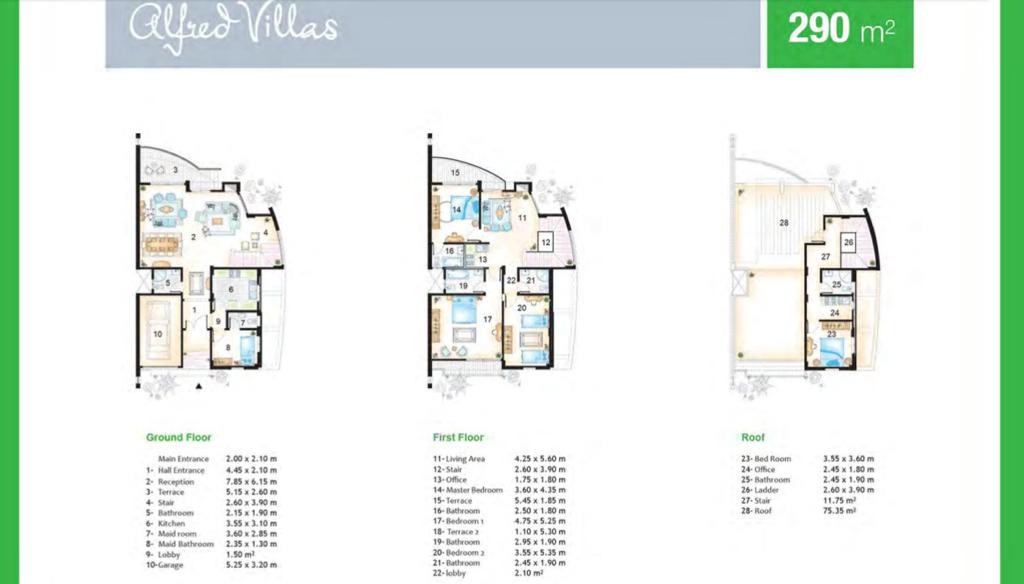 Floor Plan - قرية مرسيليا بيتش 4 الساحل الشمالي _ Marseilia Beach 4 North Coast