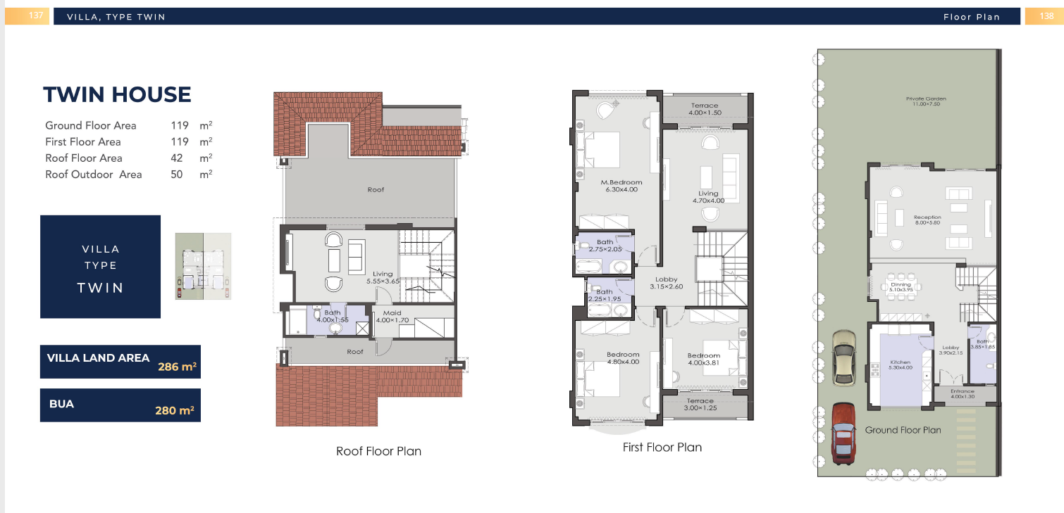 Floor Plan - كمبوند لافيستا سيتي العاصمة الإدارية الجديدة - La Vista New Capital