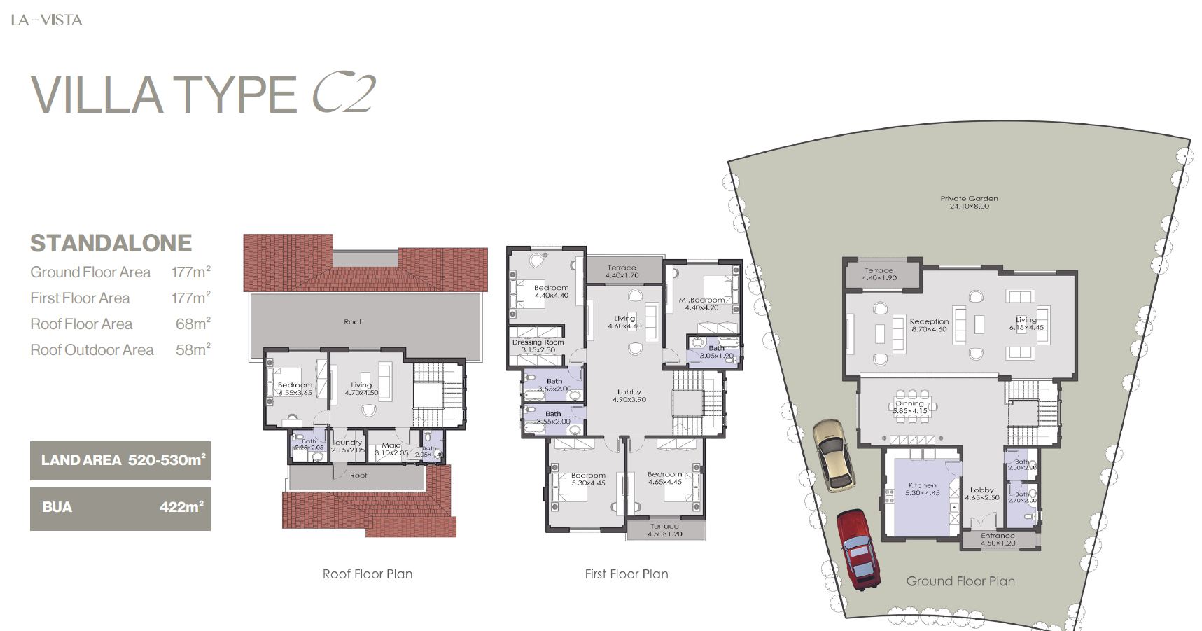 Floor Plan - كمبوند لافيستا سيتي العاصمة الإدارية الجديدة - La Vista New Capital
