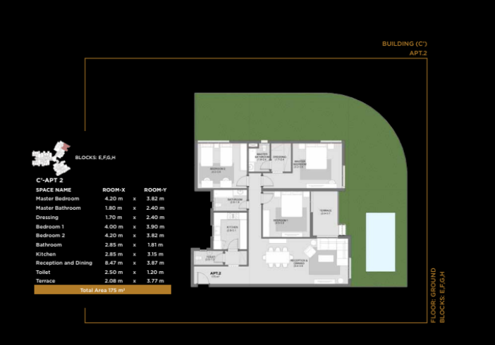 Floor Plan - Capital Way Compound New Capital The Waterway Developments