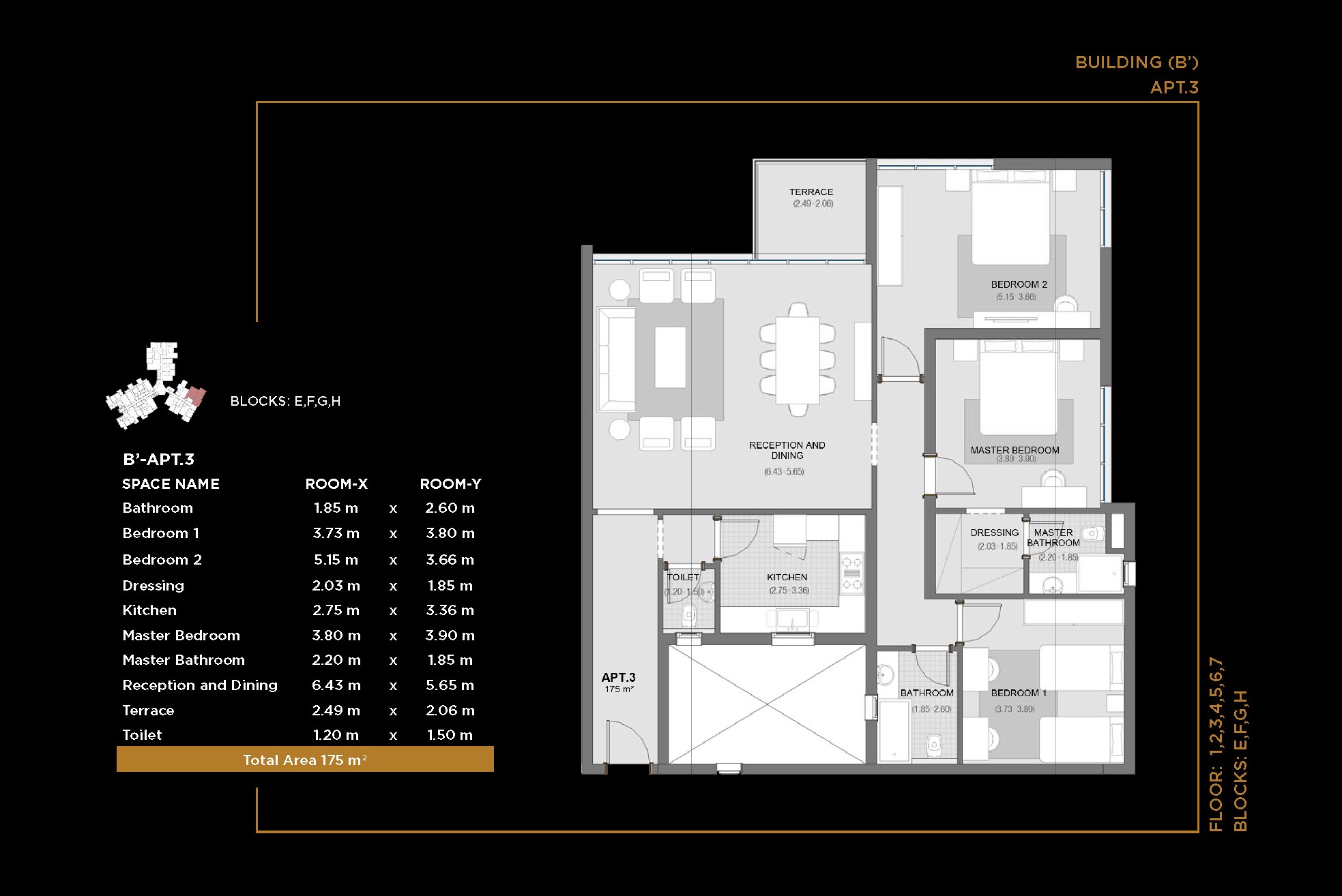 Floor Plan - Capital Way Compound New Capital The Waterway Developments