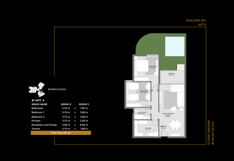 Floor Plan - Capital Way Compound New Capital The Waterway Developments