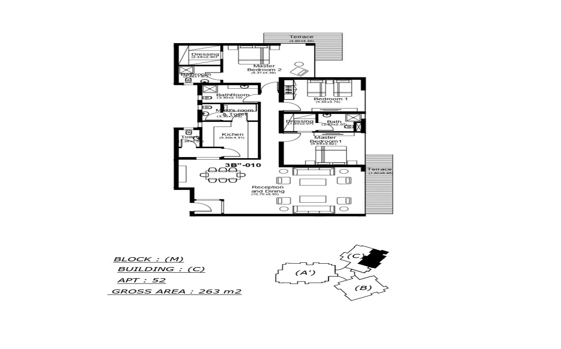 Floor Plan - Capital Way Compound New Capital The Waterway Developments