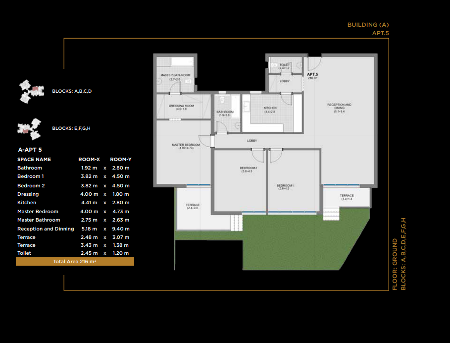 Floor Plan - Capital Way Compound New Capital The Waterway Developments
