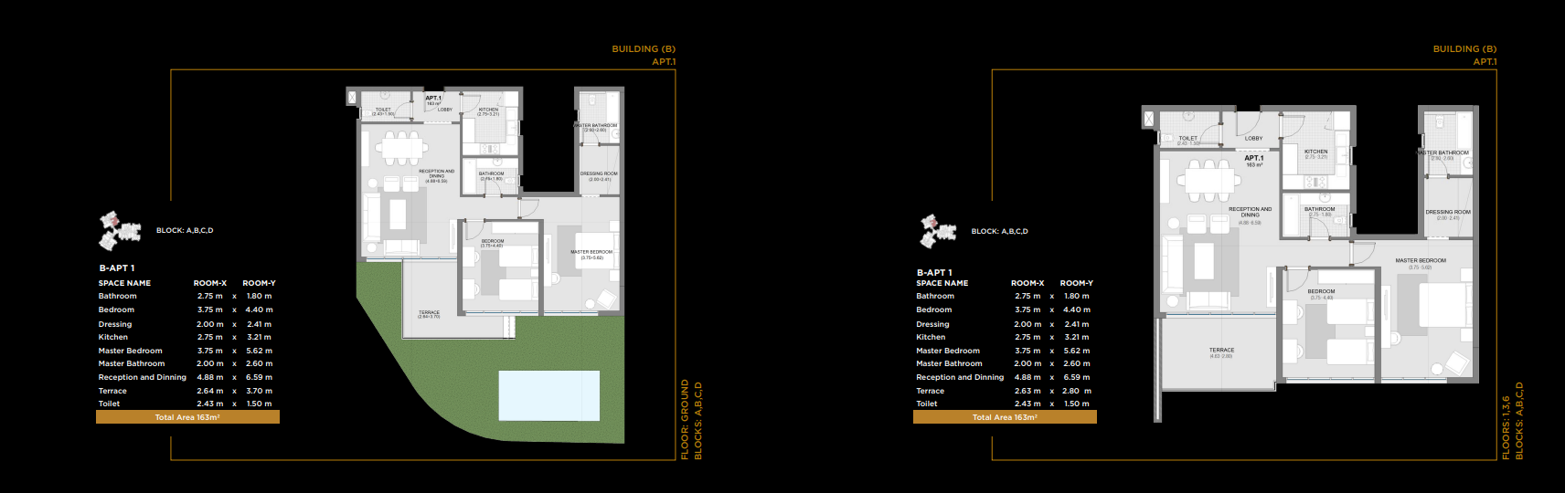 Floor Plan - Capital Way Compound New Capital The Waterway Developments