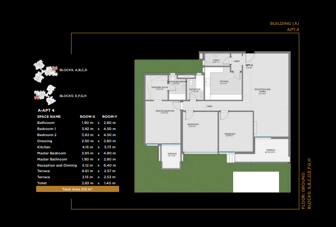 Floor Plan - Capital Way Compound New Capital The Waterway Developments