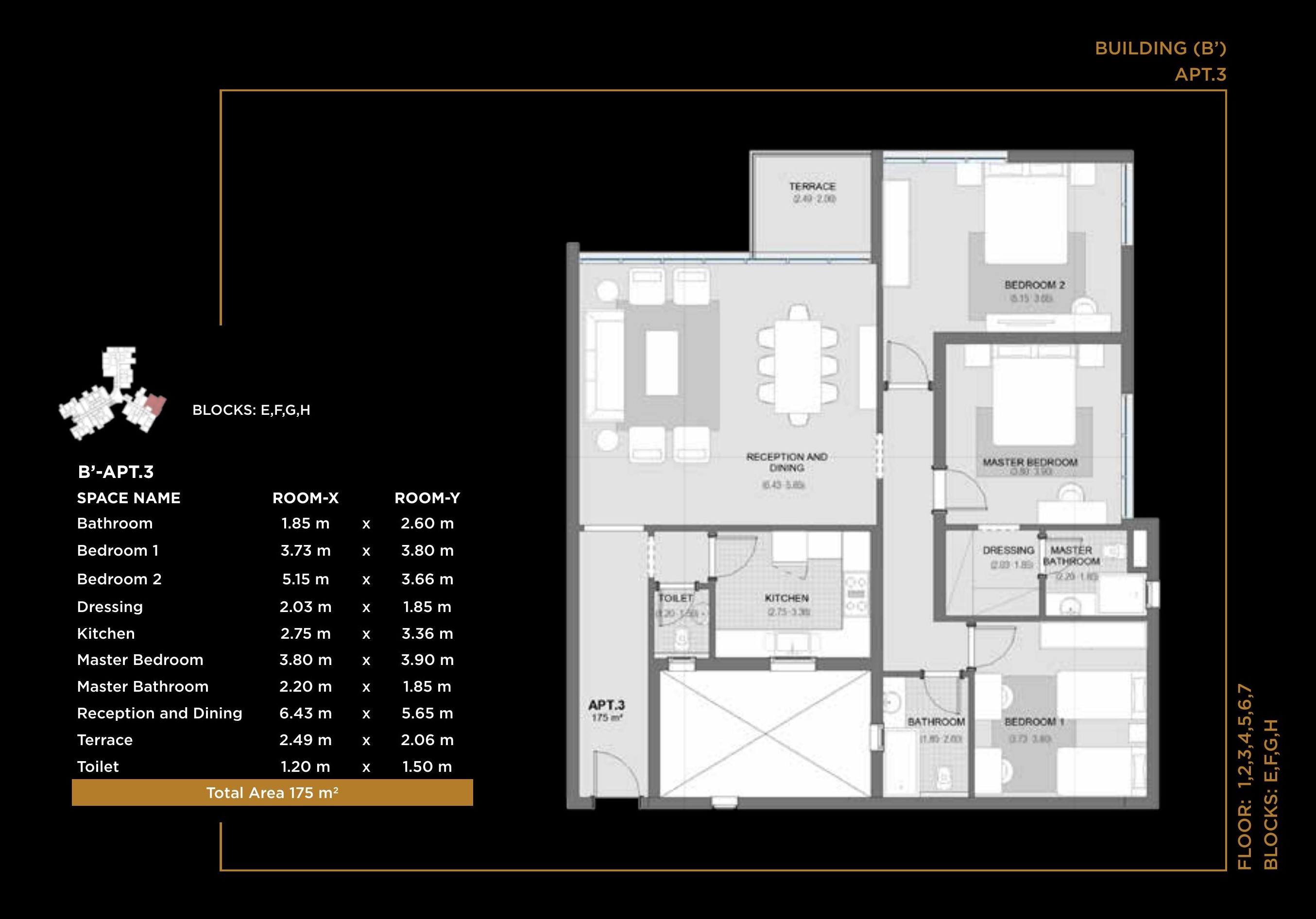 Floor Plan - Capital Way Compound New Capital The Waterway Developments