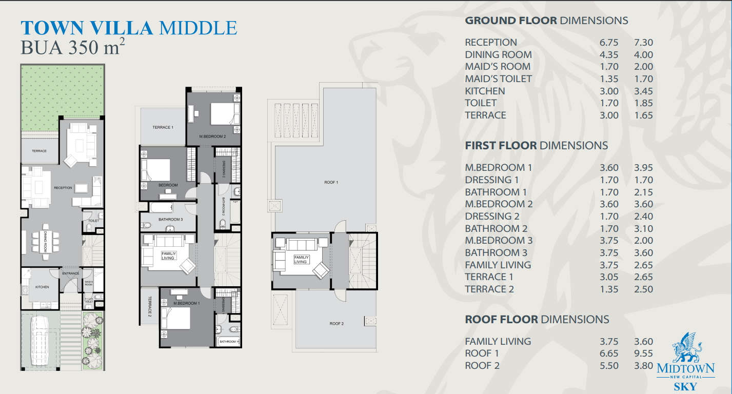 Floor Plan - ميدتاون سكاي العاصمة الادارية الجديدة بيتر هوم للإستثمار العقاري - Midtown Sky New Capital