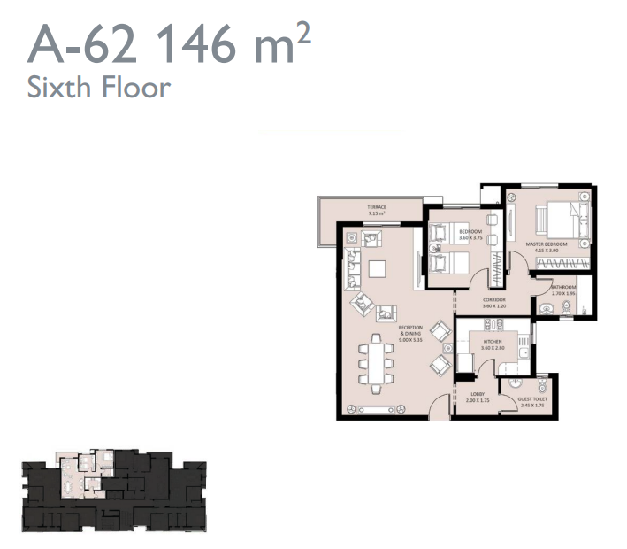 Floor Plan - كمبوند بلو فيرت العاصمة الادارية سيكون العقارية - Bleu Vert New Capital Compound