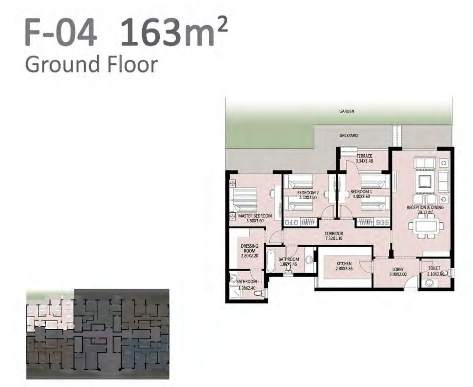 Floor Plan - كمبوند بلو فيرت العاصمة الادارية سيكون العقارية - Bleu Vert New Capital Compound