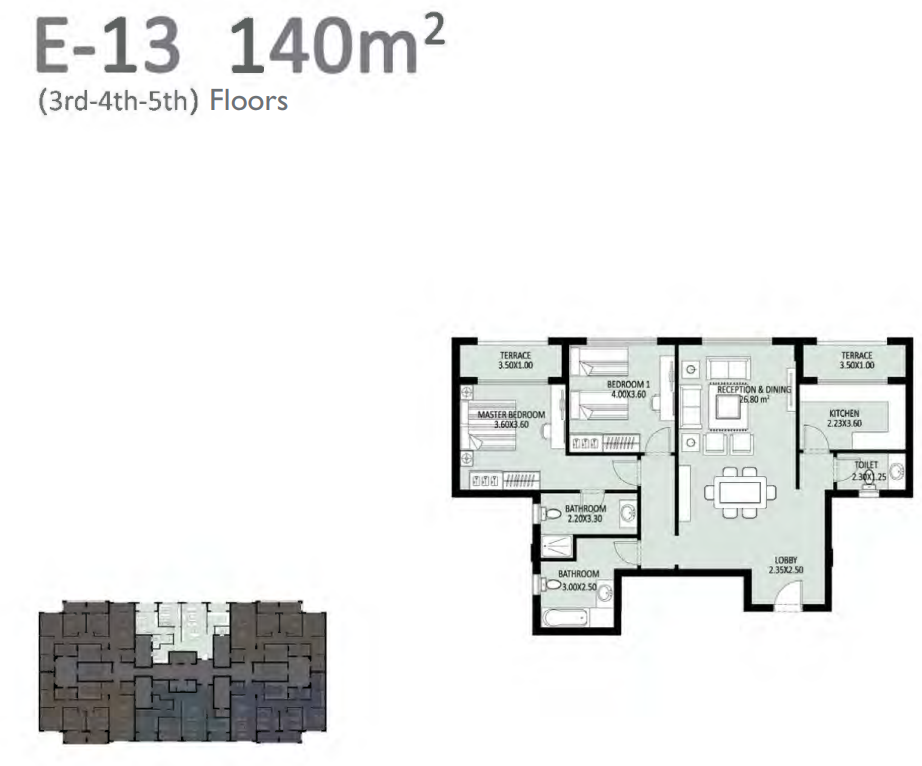 Floor Plan - كمبوند بلو فيرت العاصمة الادارية سيكون العقارية - Bleu Vert New Capital Compound