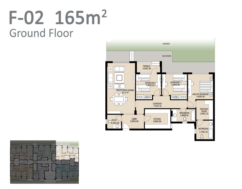 Floor Plan - كمبوند بلو فيرت العاصمة الادارية سيكون العقارية - Bleu Vert New Capital Compound