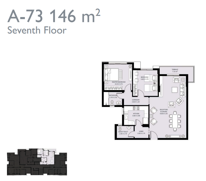 Floor Plan - كمبوند بلو فيرت العاصمة الادارية سيكون العقارية - Bleu Vert New Capital Compound