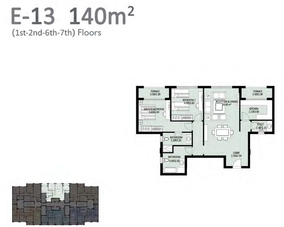 Floor Plan - كمبوند بلو فيرت العاصمة الادارية سيكون العقارية - Bleu Vert New Capital Compound