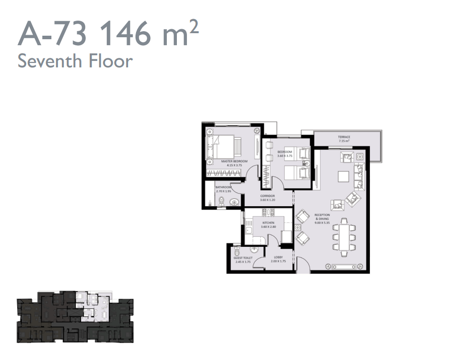 Floor Plan - كمبوند بلو فيرت العاصمة الادارية سيكون العقارية - Bleu Vert New Capital Compound