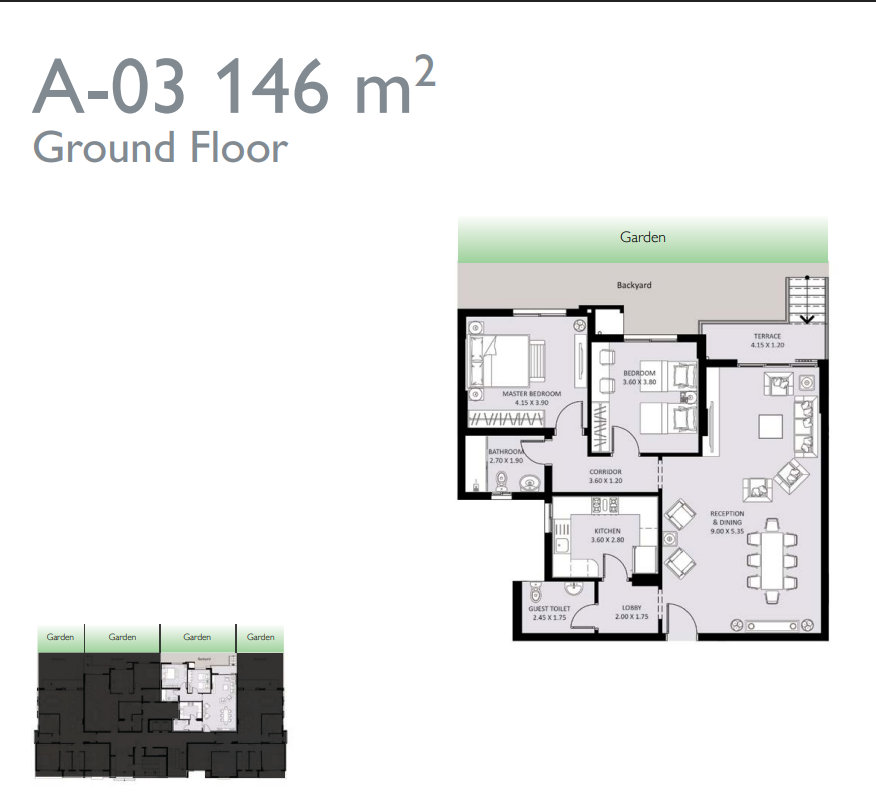 Floor Plan - كمبوند بلو فيرت العاصمة الادارية سيكون العقارية - Bleu Vert New Capital Compound
