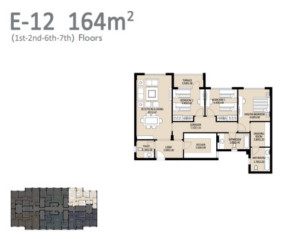 Floor Plan - كمبوند بلو فيرت العاصمة الادارية سيكون العقارية - Bleu Vert New Capital Compound