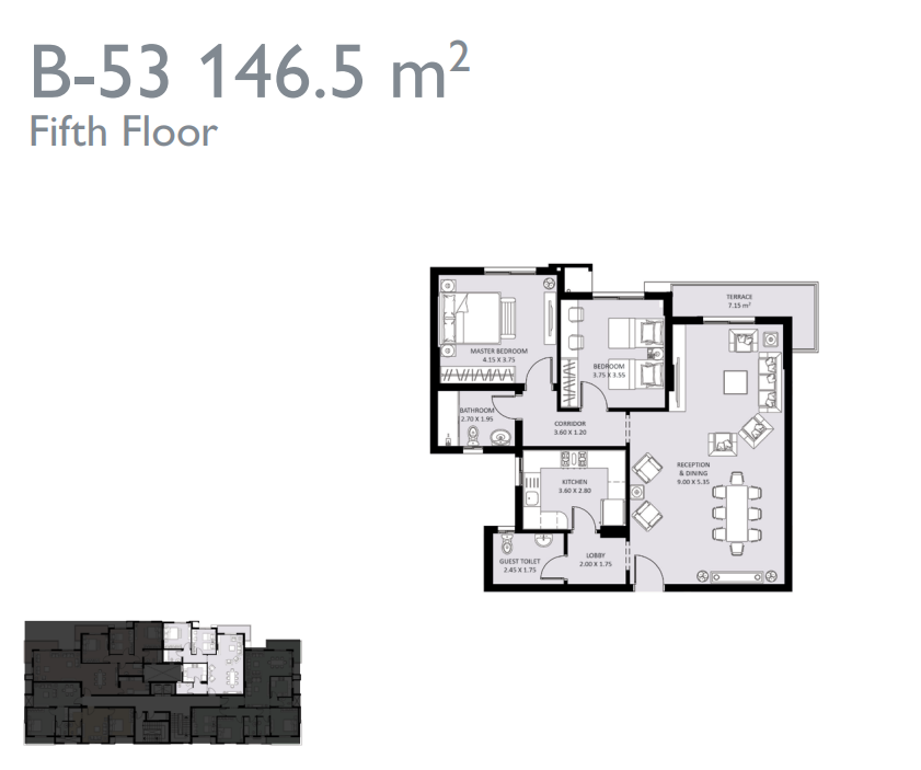 Floor Plan - كمبوند بلو فيرت العاصمة الادارية سيكون العقارية - Bleu Vert New Capital Compound