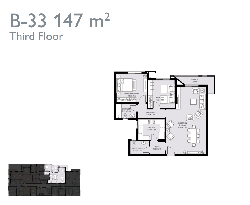 Floor Plan - كمبوند بلو فيرت العاصمة الادارية سيكون العقارية - Bleu Vert New Capital Compound