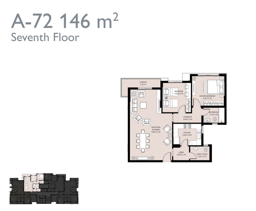 Floor Plan - كمبوند بلو فيرت العاصمة الادارية سيكون العقارية - Bleu Vert New Capital Compound