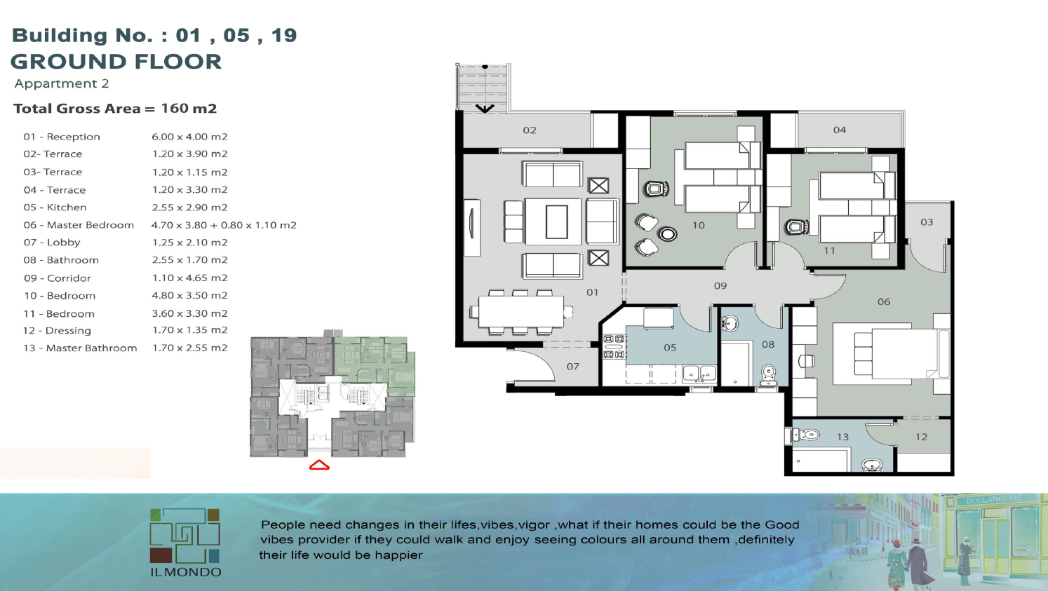 Floor Plan - كمبوند الموندو العاصمة الادارية الجديدة رفكو للإنشاء والتعمير - Il Mondo Compound New Capital