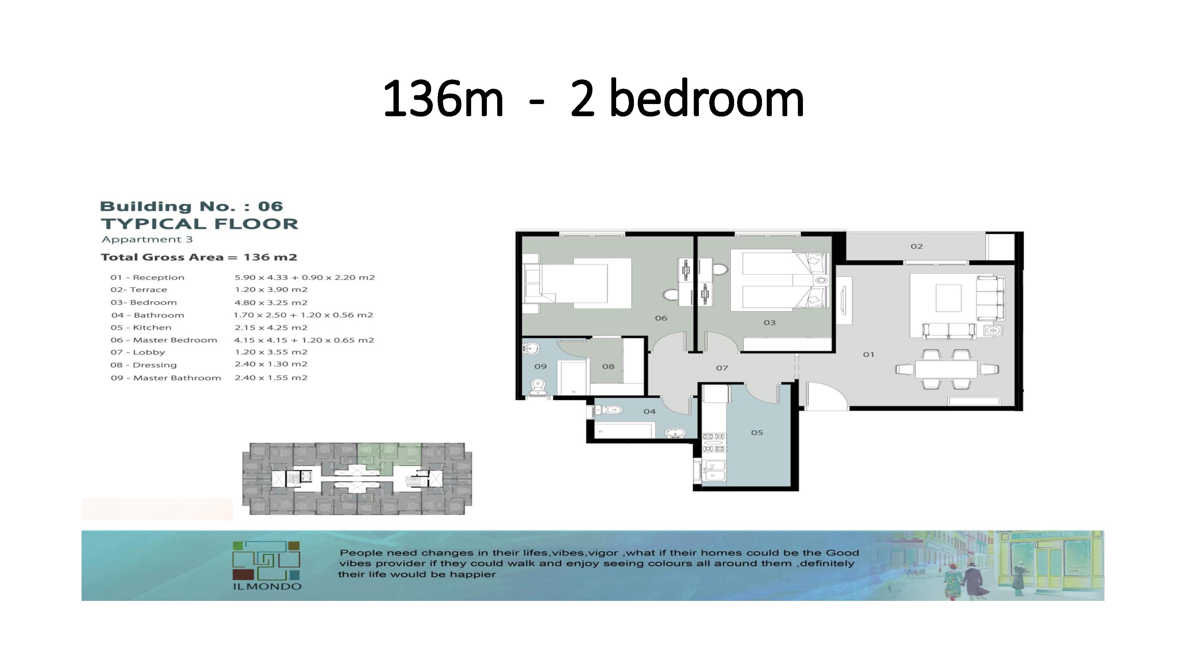 Floor Plan - كمبوند الموندو العاصمة الادارية الجديدة رفكو للإنشاء والتعمير - Il Mondo Compound New Capital