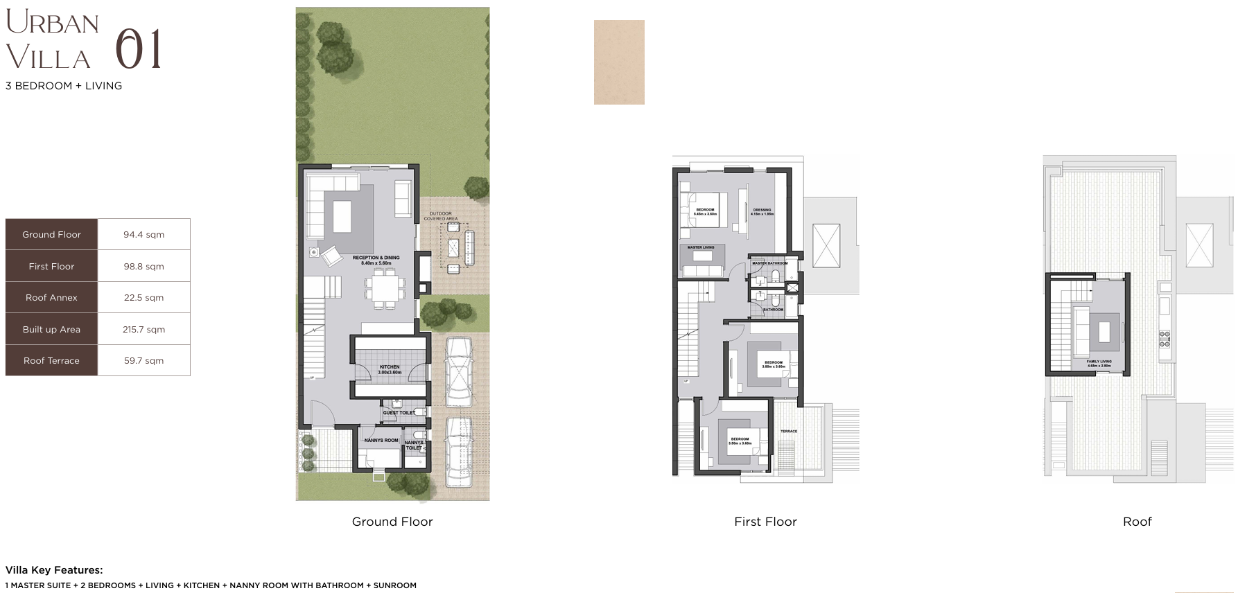 Floor Plan - كمبوند كارميل سوديك الشيخ زايد - Karmell SODIC New Zayed