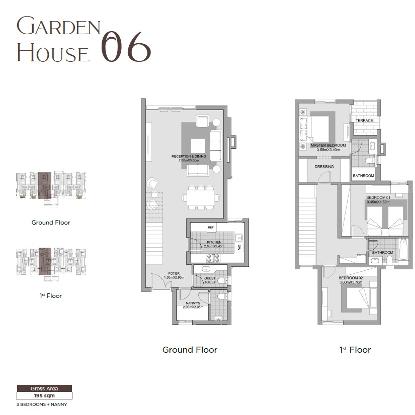 Floor Plan - كمبوند كارميل سوديك الشيخ زايد - Karmell SODIC New Zayed