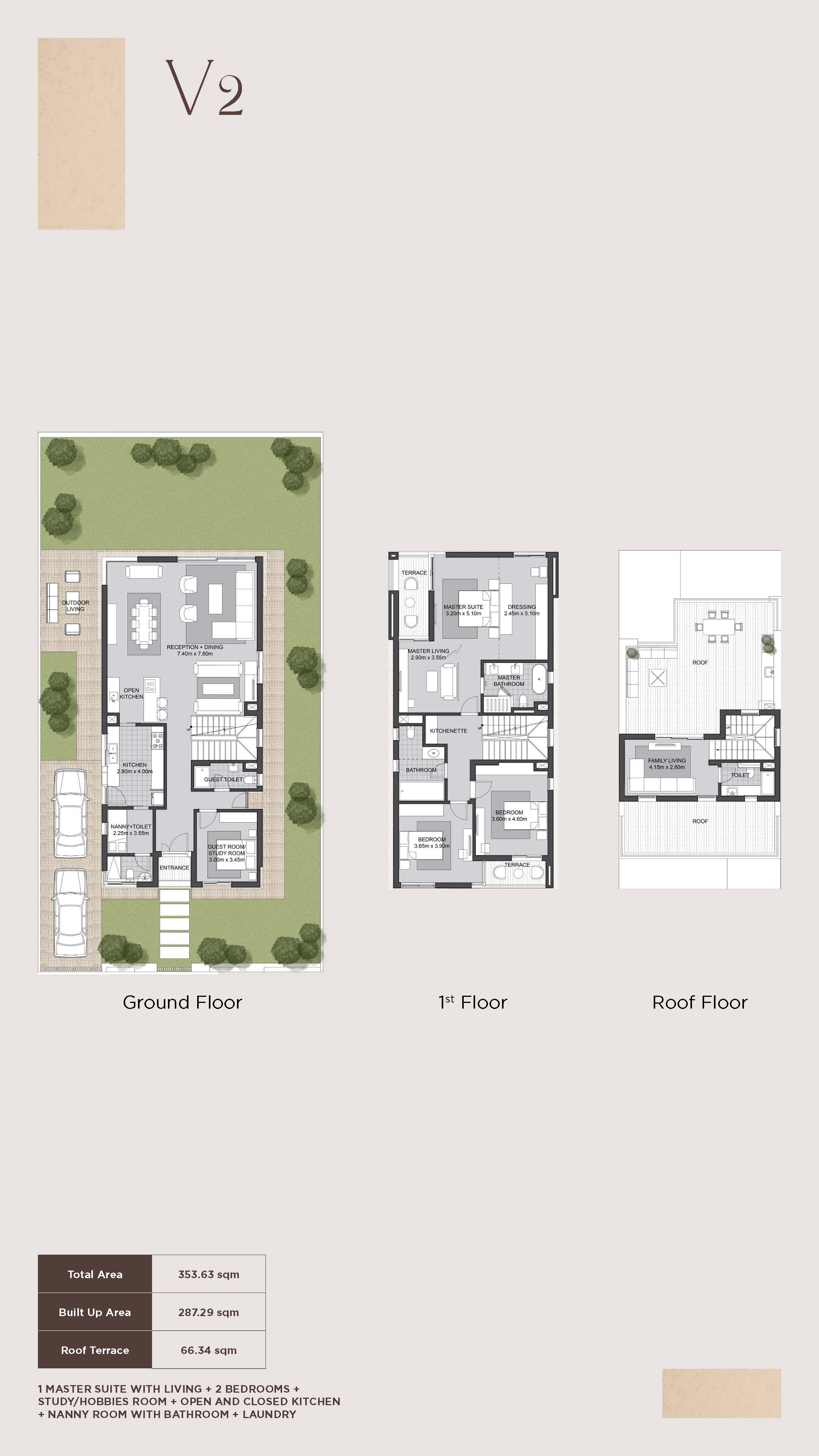 Floor Plan - كمبوند كارميل سوديك الشيخ زايد - Karmell SODIC New Zayed