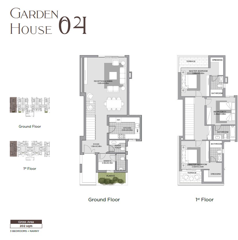 Floor Plan - كمبوند كارميل سوديك الشيخ زايد - Karmell SODIC New Zayed