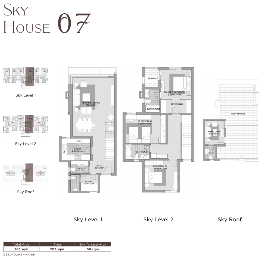 Floor Plan - كمبوند كارميل سوديك الشيخ زايد - Karmell SODIC New Zayed