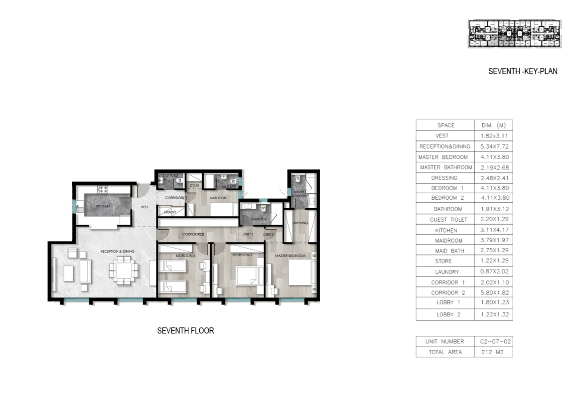 Floor Plan - Park Lane New Capital Compound Biography Developments