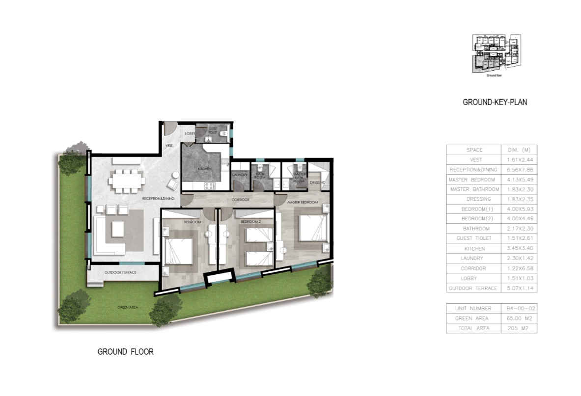 Floor Plan - Park Lane New Capital Compound Biography Developments