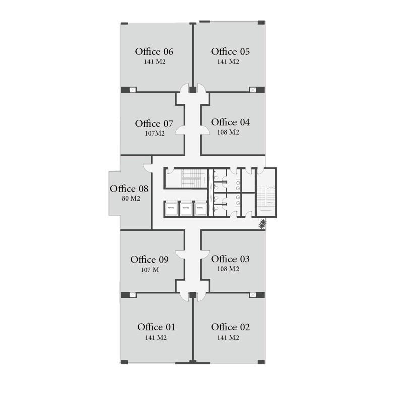 Floor Plan - East Side Mall New Capital Castle Development