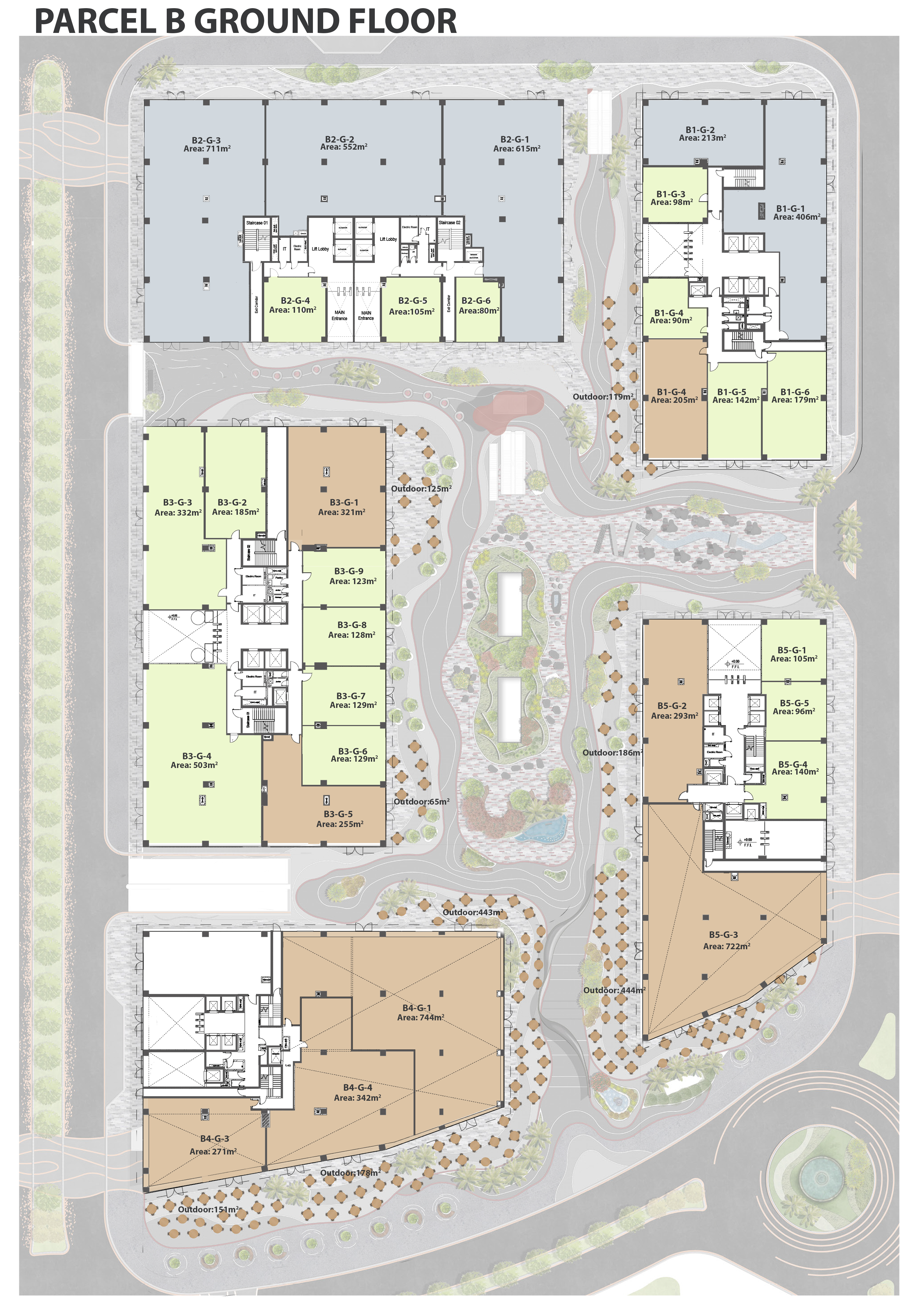 Floor Plan - East Side Mall New Capital Castle Development